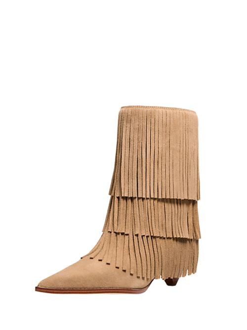 Stivaletti in pelle scamosciata con frange Michael Kors | 40F5JYME6S297